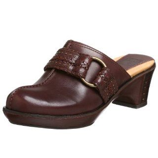  FRYE Womens Cheryl Braided Strap Clog,Dark Brown,11 M Shoes