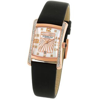 Stuhrling Original Daisy Womens Diamond Swiss Quartz Watch
