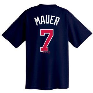 Joe Mauer Minnesota Twins Name and Number T Shirt: Sports