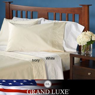 Grand Luxe Egyptian Cotton Sateen 1200 Thread Count Chain Deep Pocket