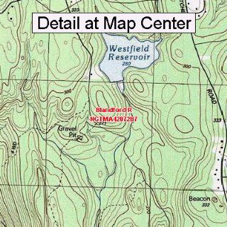 USGS Topographic Quadrangle Map   Blandford R