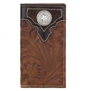American West Mens Rodeo Wallet   Chocolate Clothing