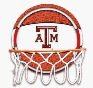 PTC Intl 13202 Texas A and M Aggies Pebble Basketball Hoop