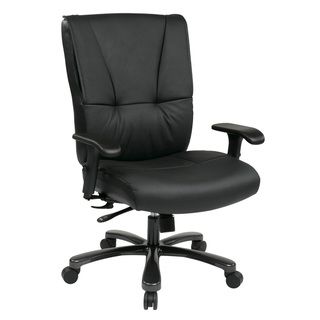Office Star Big & Tall Executive Leather Chair