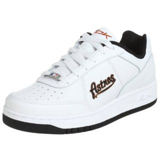 MLB Astros Clubhouse Lining Sneaker,White/Black/Brick,12.5 M: Shoes