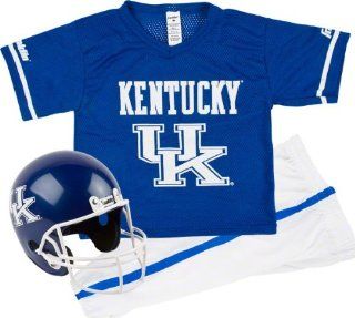 Kentucky Wildcats Kids/Youth Football Helmet And Uniform