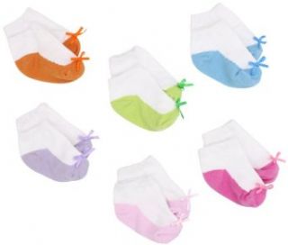 Country Kids Baby Girls Infant Tootsie Bow Sock: Clothing