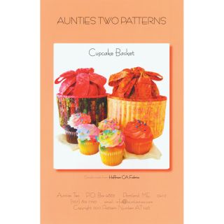 Aunties Two Patterns Cupcake Basket