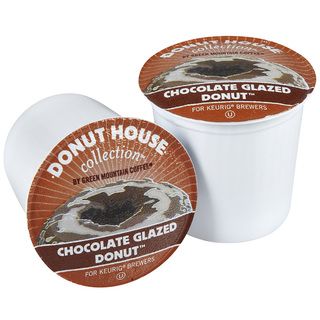 Donut House Collection Chocolate Glazed Donut Light Roast, 96 K Cups