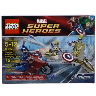 LEGO Captain America’s Avenging Cycle Set 6865