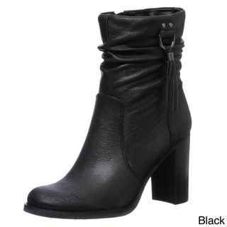 Bandolino Womens Leather Ankle Tassel Boots FINAL SALE