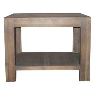 Reclaimed Grey End Table
