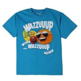 Annoying Orange Boys 4 7 Wazzuuup T Shirt (5, Turquoise