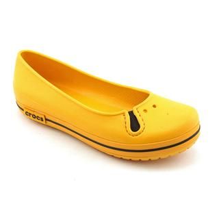 Crocs Womens Crocband Flat Man Made Casual Shoes (Size 4