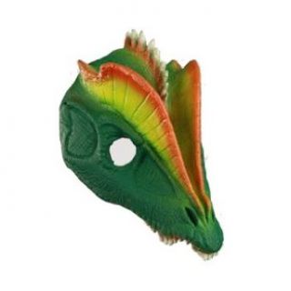Dilophosaurus Dinosaur Half Mask Adult Accessory Clothing
