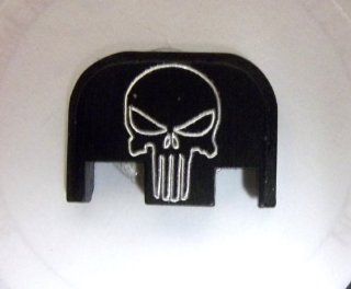 Glock Punisher Skull Aluminum Back Plate Sports
