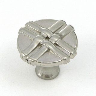 Stone Mill Satin Nickel Weave Cabinet Knobs (Pack of 25)