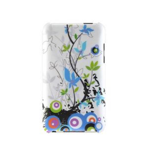 Apple iPod Touch 2nd 3rd Rubberized Spring Flower Case
