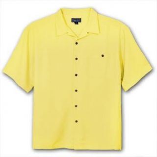 Indygo Smith Rayon Camp Shirt for Big Men: Clothing