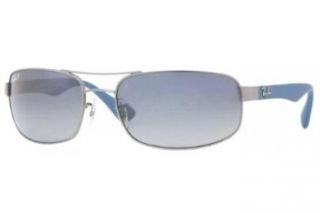 Ray Ban 3345 029/78 Silver Blue 3345 Sunglasses Polarised