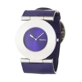 Nixon Womens The Superior Stainless Steel and Leather Quartz Watch