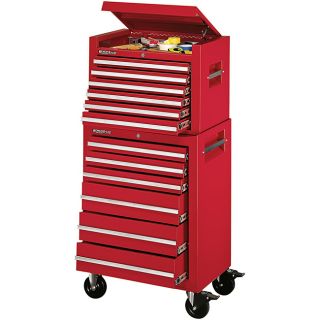 Stack On Remline 26 inch Wide 12 drawer Cabinet Combo
