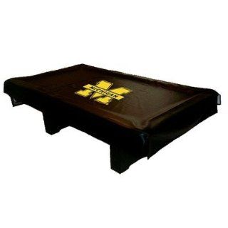 University of Michigan Wolverines Pool Table Cover: Sports