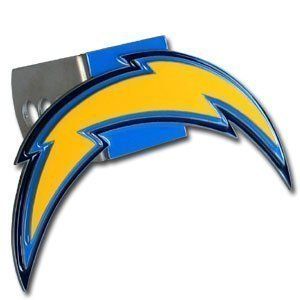 San Diego Chargers Large Logo Only Hitch Cover   NFL