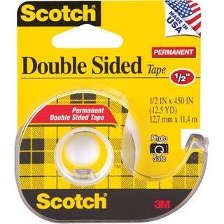Scotch Permanent Double sided Tape (.5 x 450)