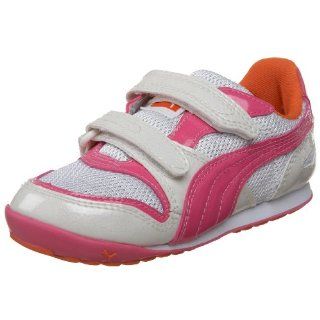 And Loop Sneaker,Pink/Whisper White/Carrot,12.5 M US Little Kid Shoes