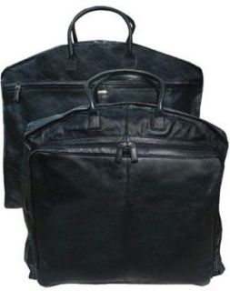 Scully Leather Garment Bag Black Clothing