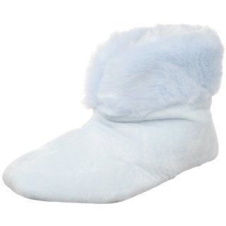  Dearfoams Womens Df898 Bootie,Ice Blue,Small / 5 6 B(M) Shoes