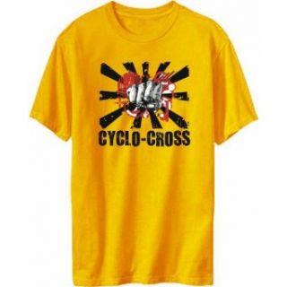 Cyclo Cross Fist Mens T shirt Clothing