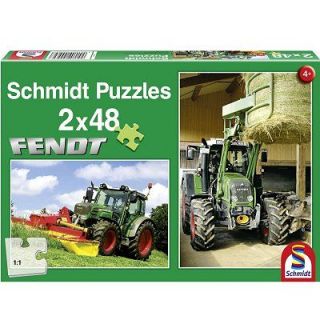 Puzzle 2 x 48 pièces   Tracteurs Fendt   Achat / Vente PUZZLE Puzzle
