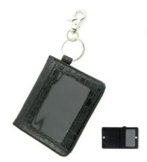 Black Caprice I.D. Keychain Wallet Clothing