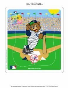 New York Yankees Kids/Childrens Team Mascot Puzzle MLB