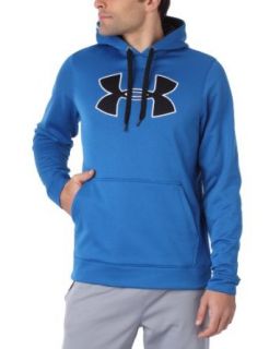 Under Armour Big Logo Hooded Top   Small   Blue Sports