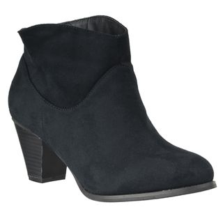 Riverberry Womens Saratoga Microsuede Ankle Bootie