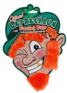 Adult STD  Orange  Leprechaun Facial Fur Clothing