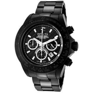 Invicta Mens Reserve Black Ion plated Automatic Chronograph Watch