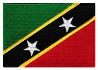 St. Kitts and Nevis Islands Flag Embroidered Patch Iron On