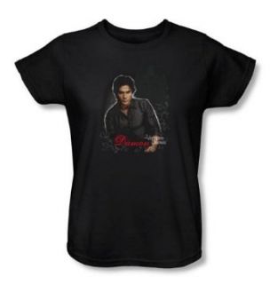 Vampire Diaries   Damon Womens T Shirt Clothing