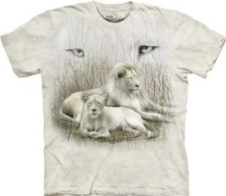 The Mountain White Lion Adult Tee Clothing