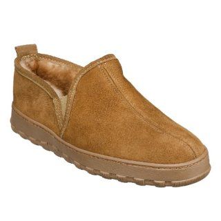  Hush Puppies Mens Cody Shearling Slipper, Gold Misty, 11 M Shoes