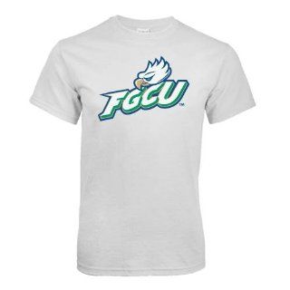 Florida Gulf Coast White T Shirt, X Large, FGCU w/ Eagle