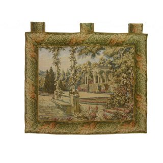 Gardens at Lake Como Cotton Wall Tapestry (34 x 44)