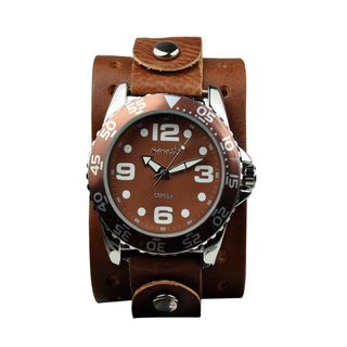 Nemesis Groovy Leather Band Watch