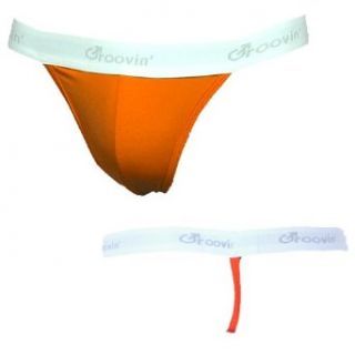 Groovin Orange Thong/G string Clothing