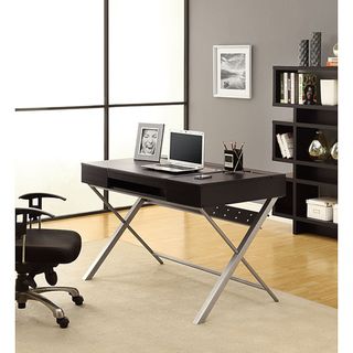 Hollow Core Connect It Cappuccino 48 inch Tablet Desk