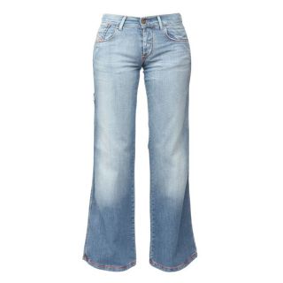 DIESEL Jean New Hedgy Femme Bleu stone used   Achat / Vente JEANS